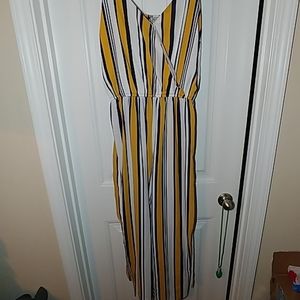 Blue gold and white jumper never worn